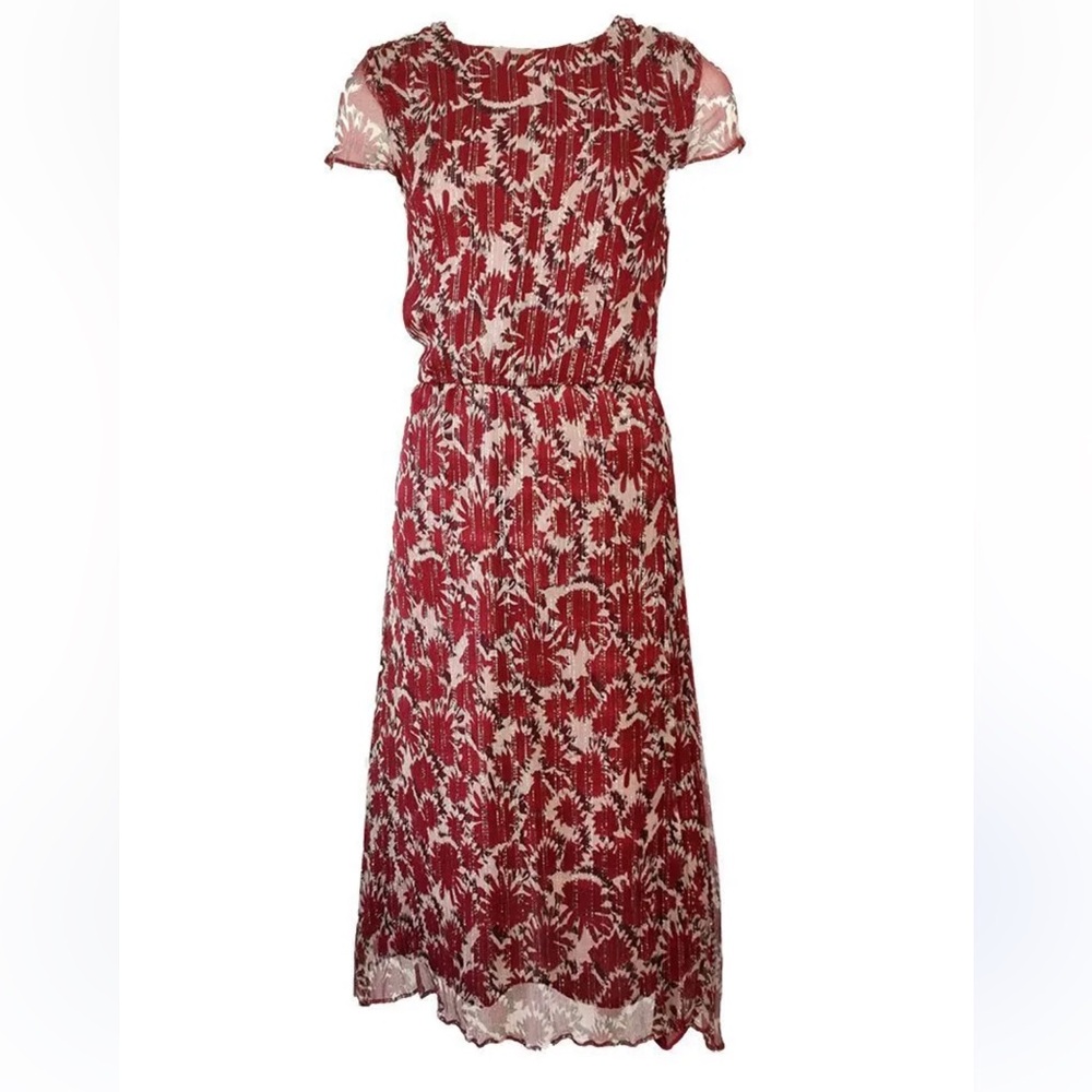 Massimo Dutti Silk Midi Dress Portugal